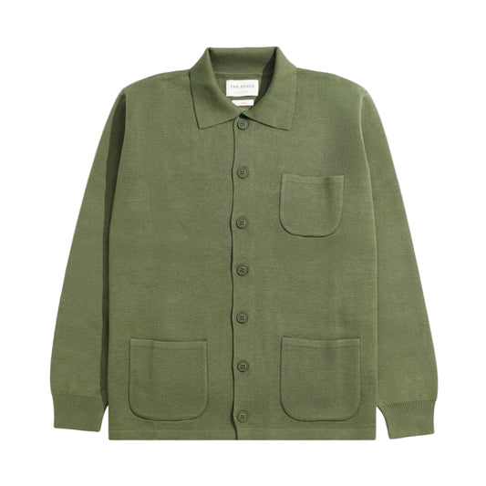 Far Afield Station Cardigan Green