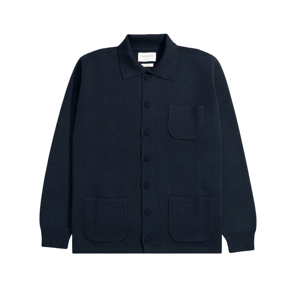 Far Afield Station Cardigan Navy Iris