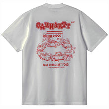 Load image into Gallery viewer, Carhartt WIP S/S Fast Food T-Shirt White
