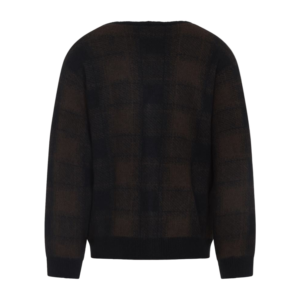 Carhartt WIP Everson Cardigan Jacquard Black