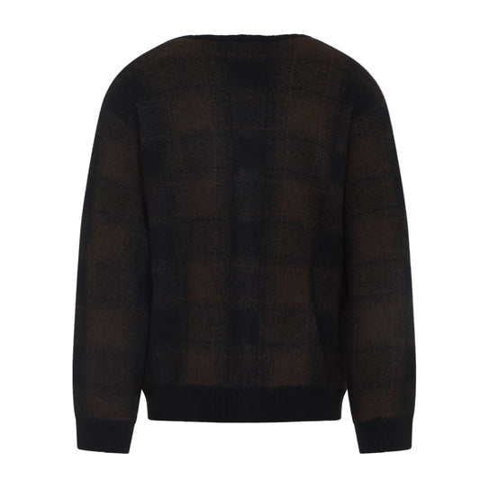 Carhartt WIP Everson Cardigan Jacquard Black