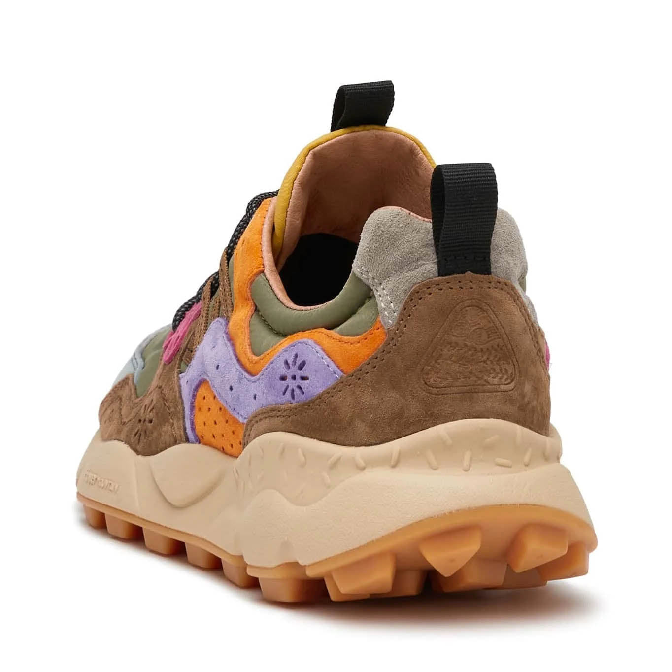 Flower Mountain Yamano 3 Unisex Suede / Nylon Khaki-Multi
