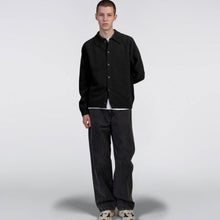 Load image into Gallery viewer, Edwin Mars Polo Cardigan Black
