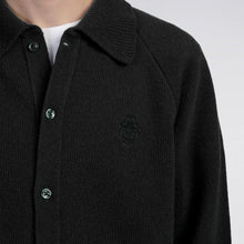 Load image into Gallery viewer, Edwin Mars Polo Cardigan Black
