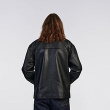 Load image into Gallery viewer, Edwin Fix Leather Jacket Black
