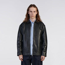 Load image into Gallery viewer, Edwin Fix Leather Jacket Black
