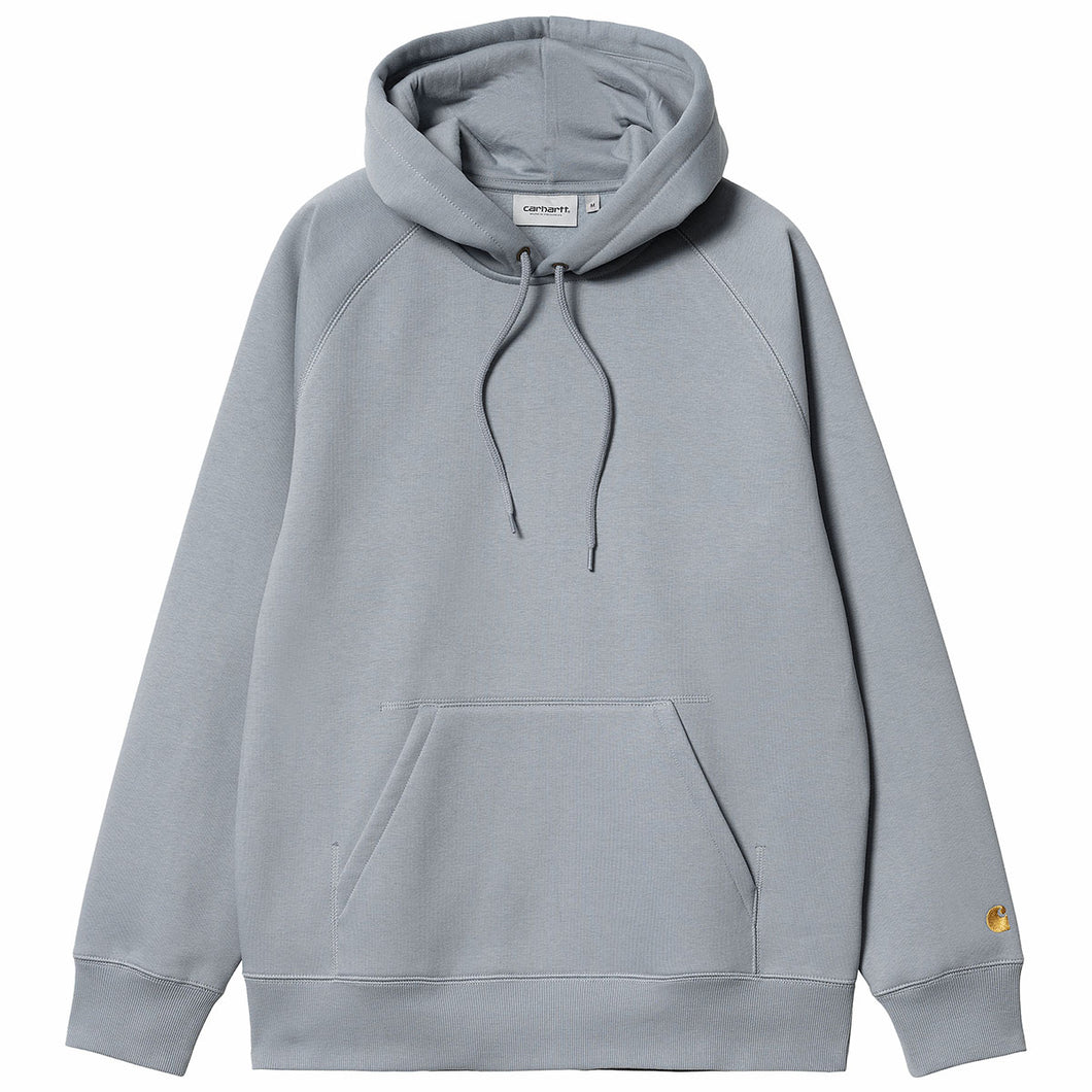 Carhartt WIP Hooded Chase Sweat Mirror / Gold