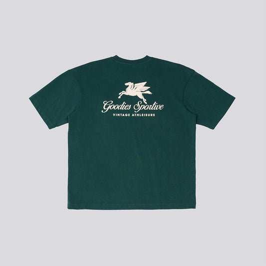 Goodies Sportive Pegasus Tee Green