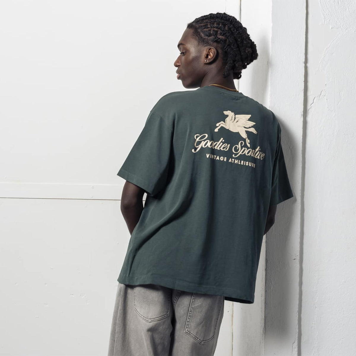 Goodies Sportive Pegasus Tee Green