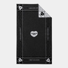 Load image into Gallery viewer, Carhartt WIP Heart Bandana Towel Black
