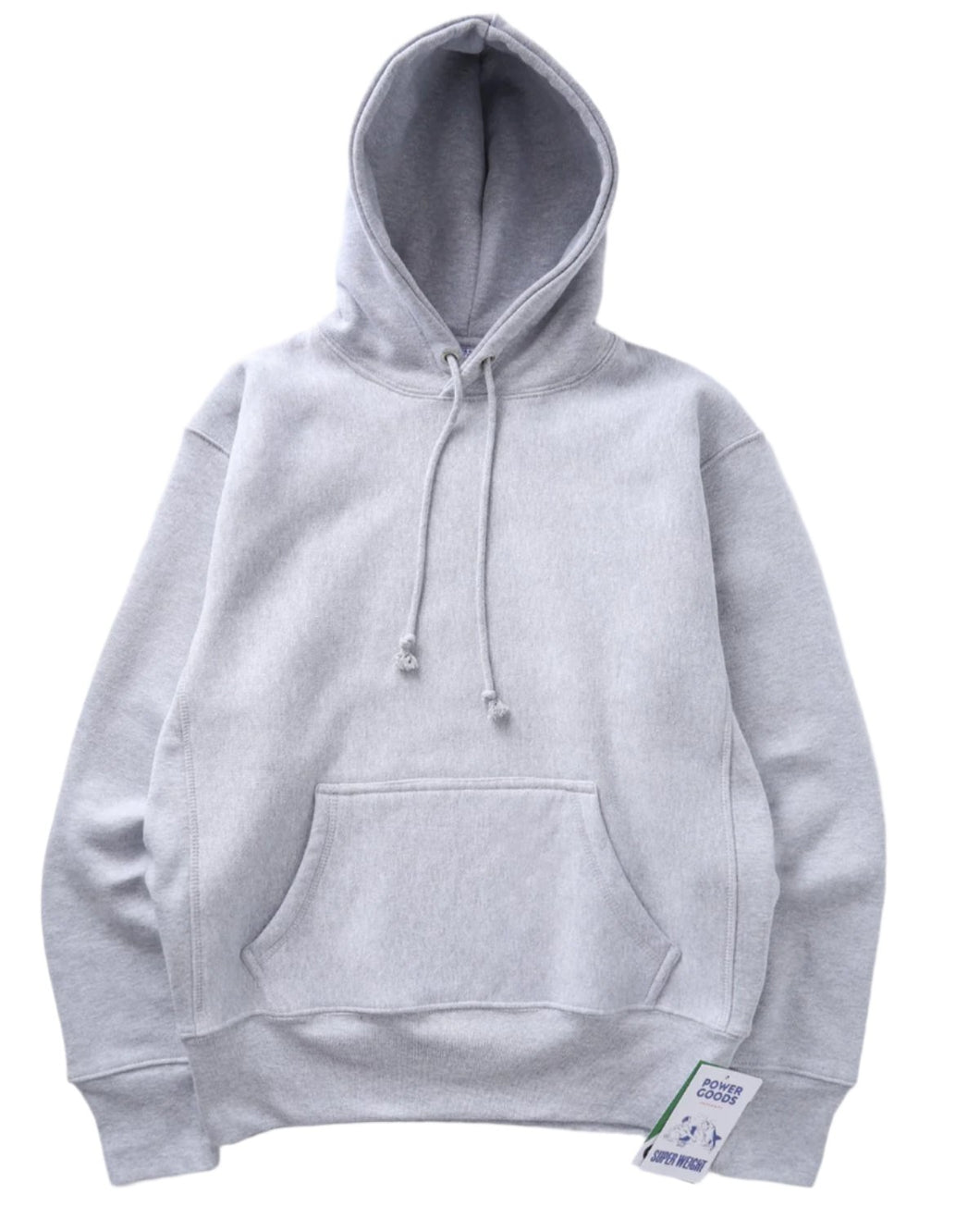 Power Goods Super Weight Hoodie Heather Grey