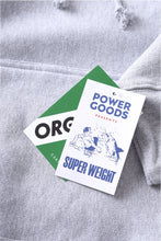 Load image into Gallery viewer, Power Goods Super Weight Hoodie Heather Grey
