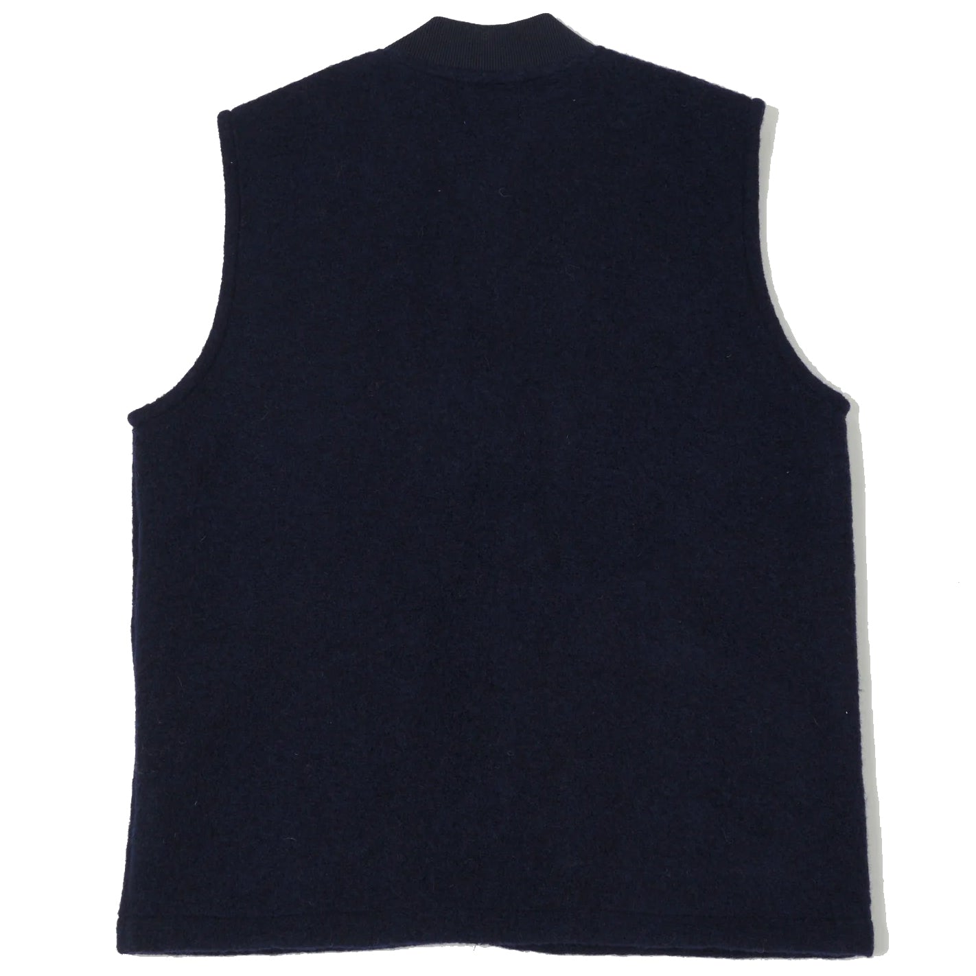 Hartford Knitted Fleece Vest Navy