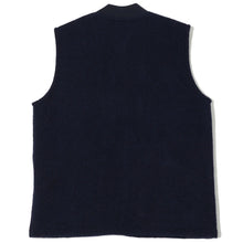 Load image into Gallery viewer, Hartford Knitted Vest Navy
