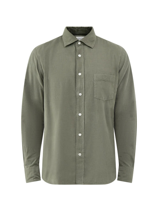 Hartford Cord Paul Pat Shirt Military