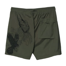 Load image into Gallery viewer, Maharishi Crow &amp; Heron Swim Shorts Olive

