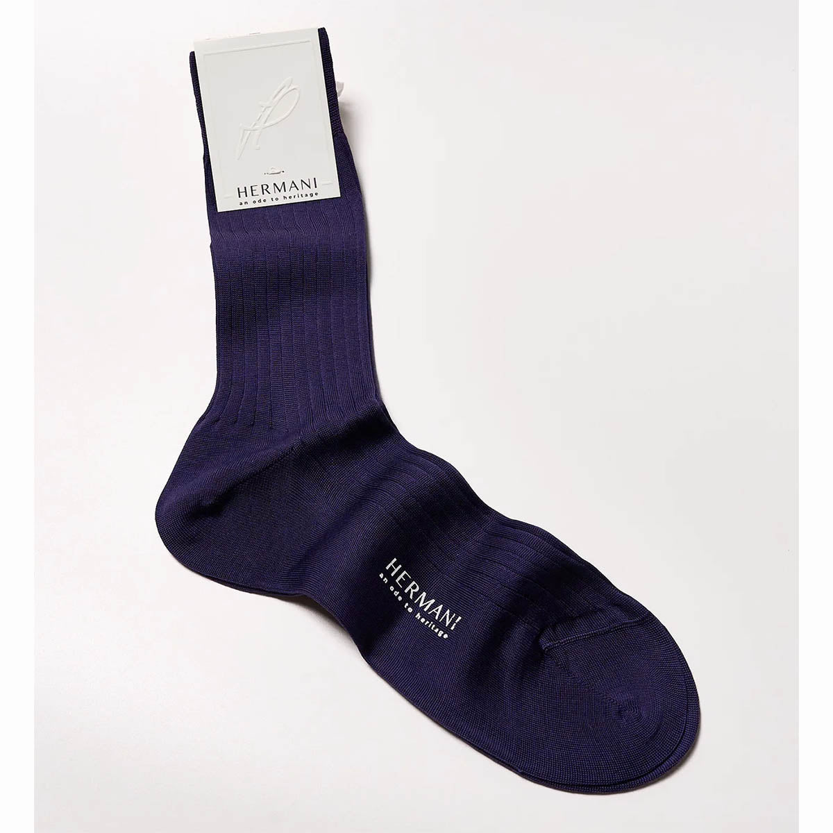 Hermani Filo Di Scozia Cotton Mid-Calf Viola