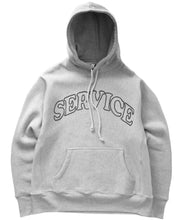 Load image into Gallery viewer, Service Works Arch Logo Hoodie Marl Grey
