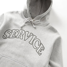 Load image into Gallery viewer, Service Works Arch Logo Hoodie Marl Grey
