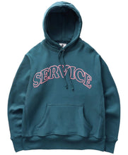 Load image into Gallery viewer, Service Works Arch Logo Hoodie Petrol
