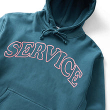 Load image into Gallery viewer, Service Works Arch Logo Hoodie Petrol
