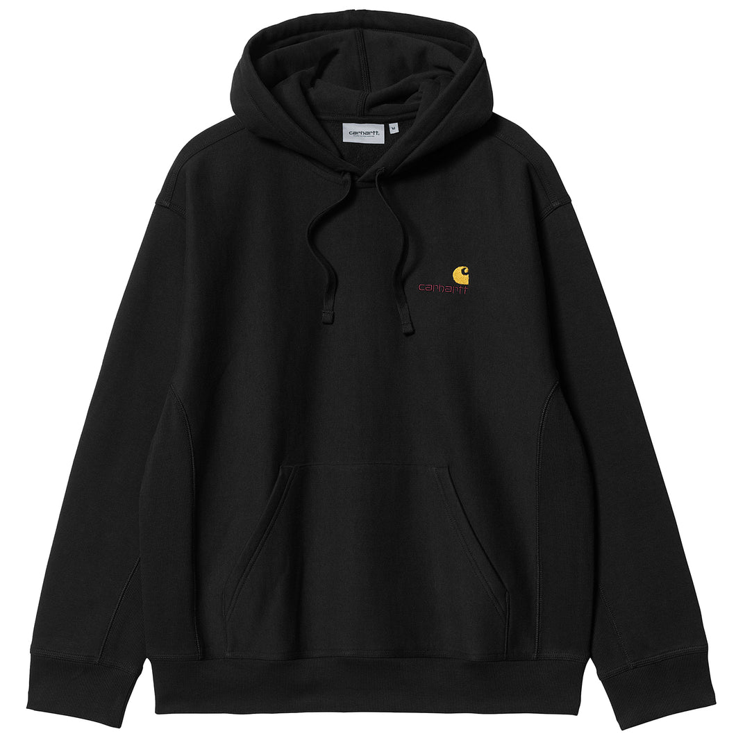 Carhartt WIP Hooded American Script Black