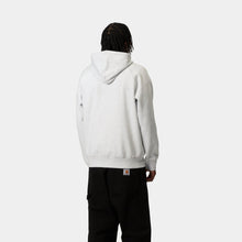 Load image into Gallery viewer, Carhartt WIP Hooded Chase Sweat Ash Heather / Gold
