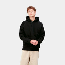 Load image into Gallery viewer, Carhartt WIP Hooded Chase Sweat Black / Gold
