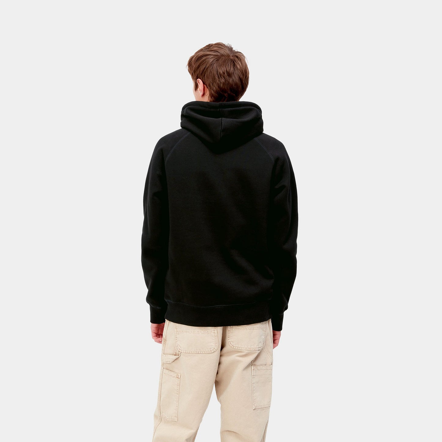 Carhartt WIP Hooded Chase Sweat Black / Gold