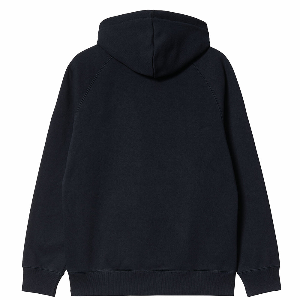 Carhartt WIP Hooded Chase Sweat Dark Navy / Gold