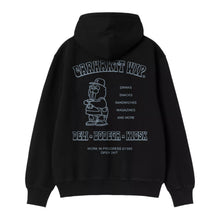 Load image into Gallery viewer, Carhartt Hooded Sandwich Sweat Black / Blue Fog
