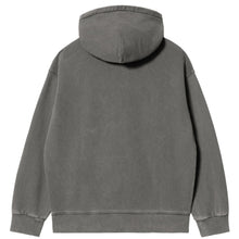 Load image into Gallery viewer, Carhartt WIP Vista Hooded Sweat Black Garment Dyed
