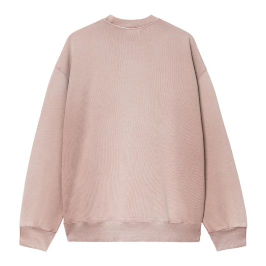 Carhartt WIP Hudson Sweatshirt Daphne Chalk Wash