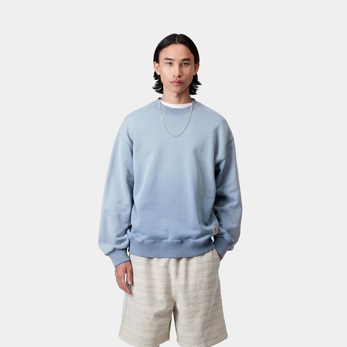 Carhartt WIP Hudson Sweatshirt Sorrent Chalk Wash