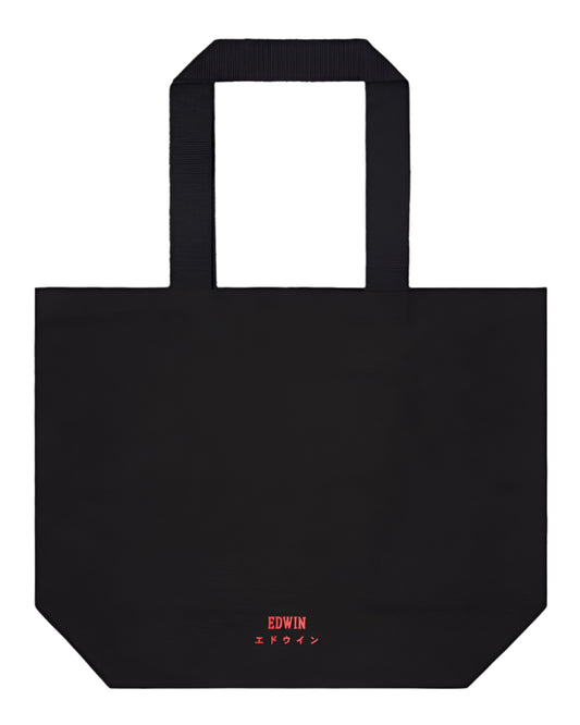 Edwin Tote Bag Forever Lover Black
