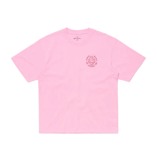 Edwin Music Chanel T-Shirt Begonia Pink
