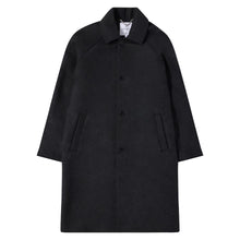 Load image into Gallery viewer, Edwin Mac Wool Coat Dark Grey Marl
