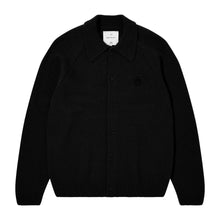 Load image into Gallery viewer, Edwin Mars Polo Cardigan Black
