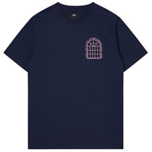 Load image into Gallery viewer, Edwin Sake and Roses  T-Shirt Maritime Blue
