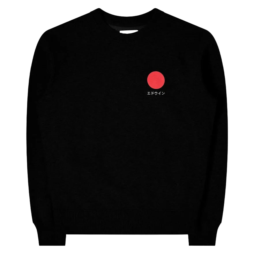 Edwin Japanese Sun Sweat Black
