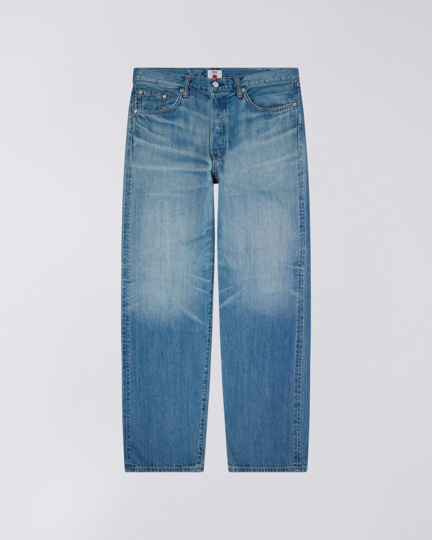Edwin Loose Fit Kaihara Indigo Lightweight Red Selvage Blue Light Used