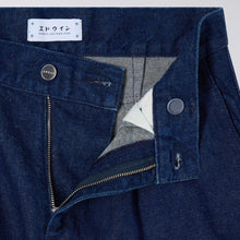 Load image into Gallery viewer, Edwin W&#39; Nora Pant Coral Blue Denim
