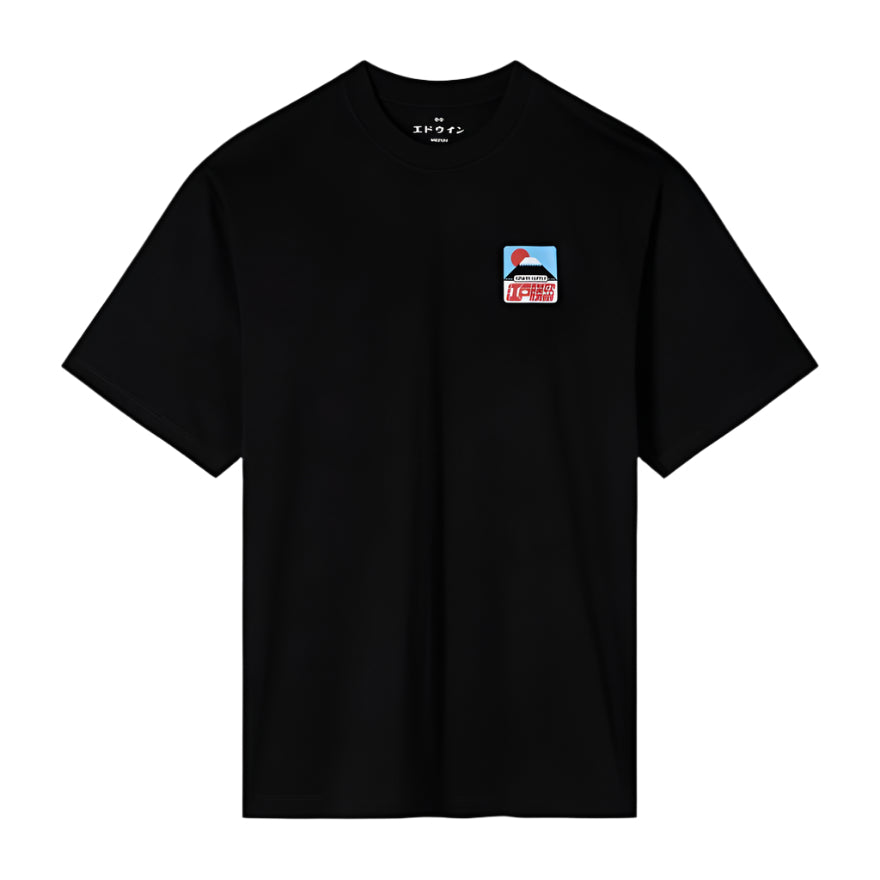 Edwin Sunset On Fuji San T-Shirt Black