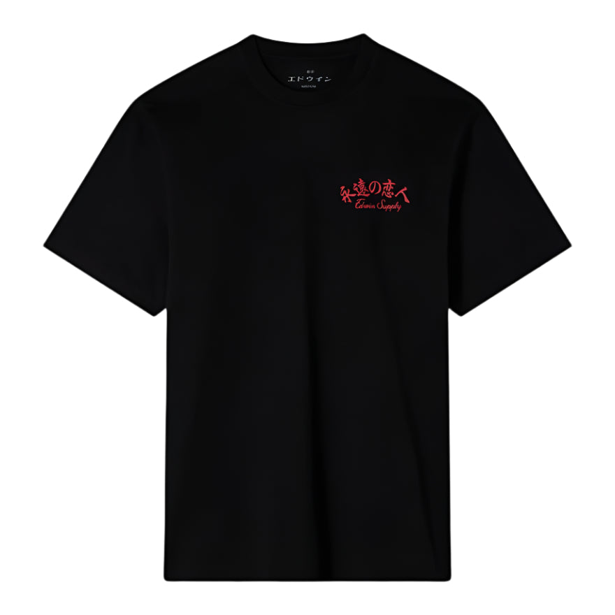 Edwin Forever Lover T-Shirt Black