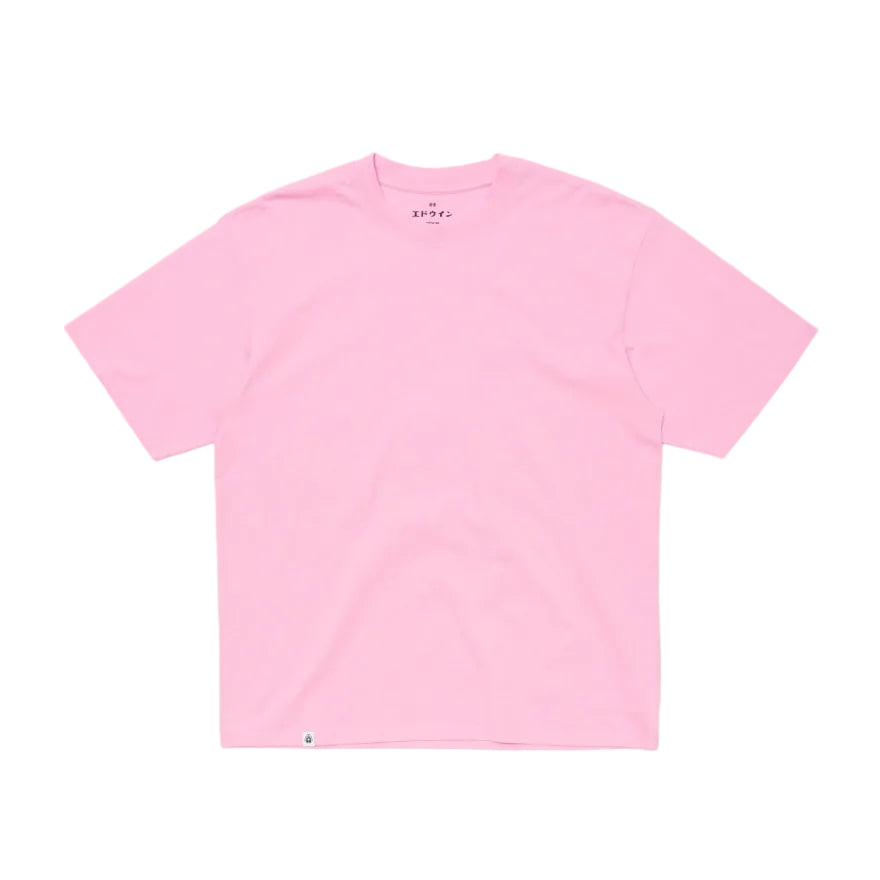 Edwin Oversize Basic T-Shirt Begonia Pink