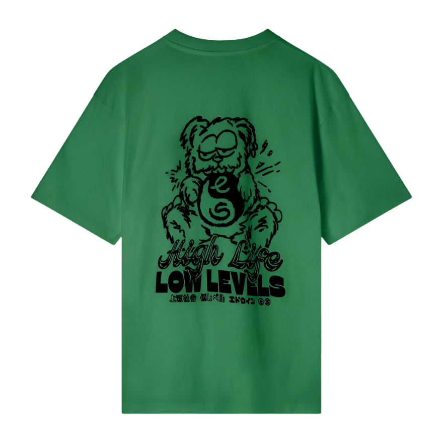 Edwin High Bear T-Shirt Mint Green