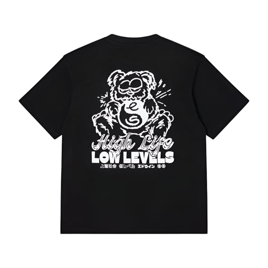 Edwin High Bear T-Shirt Black