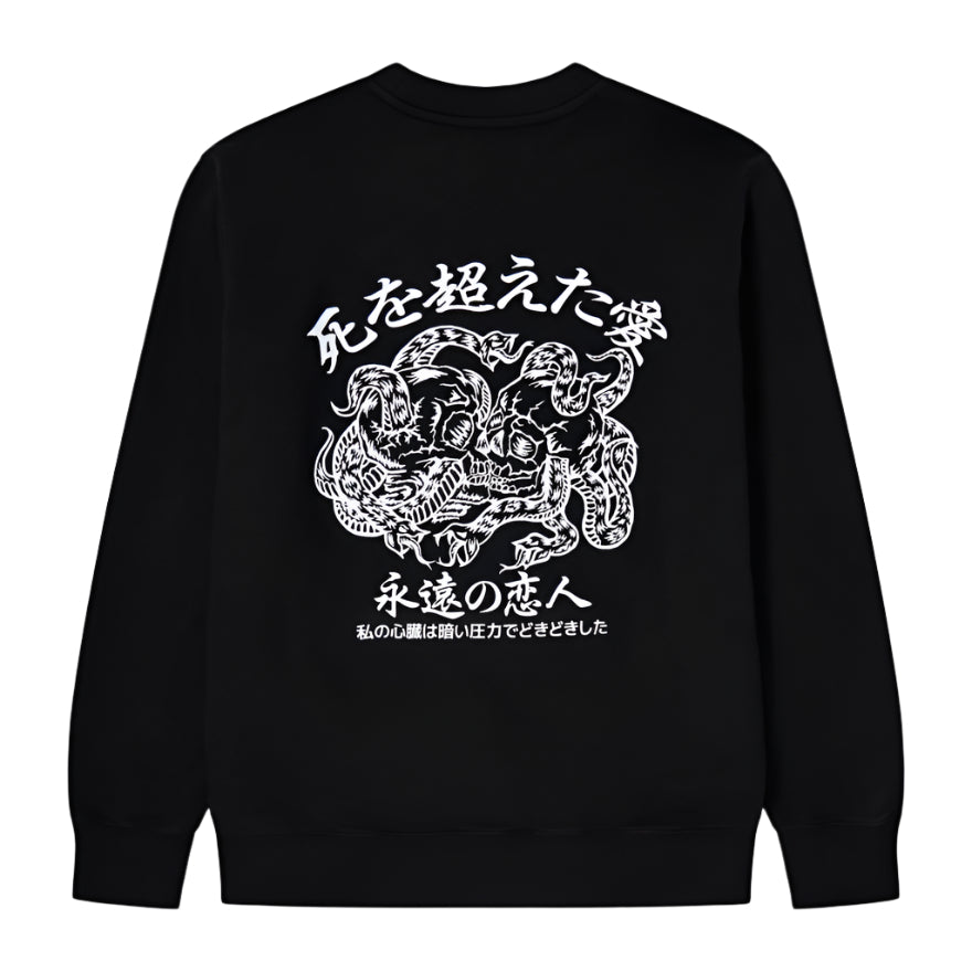 Edwin Forever Lover Sweat Black