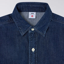 Load image into Gallery viewer, Edwin Mono Work Shirt Blue Dark Used
