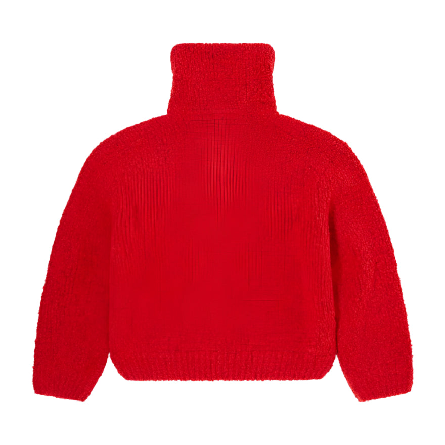 Edwin W' Neva Sweater Fiery Red